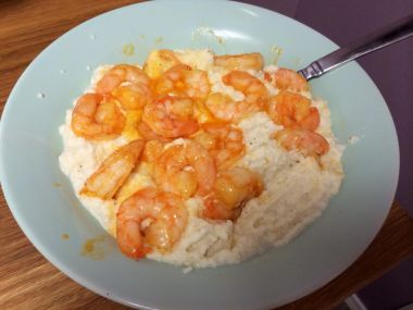 Shrimp cauliflower